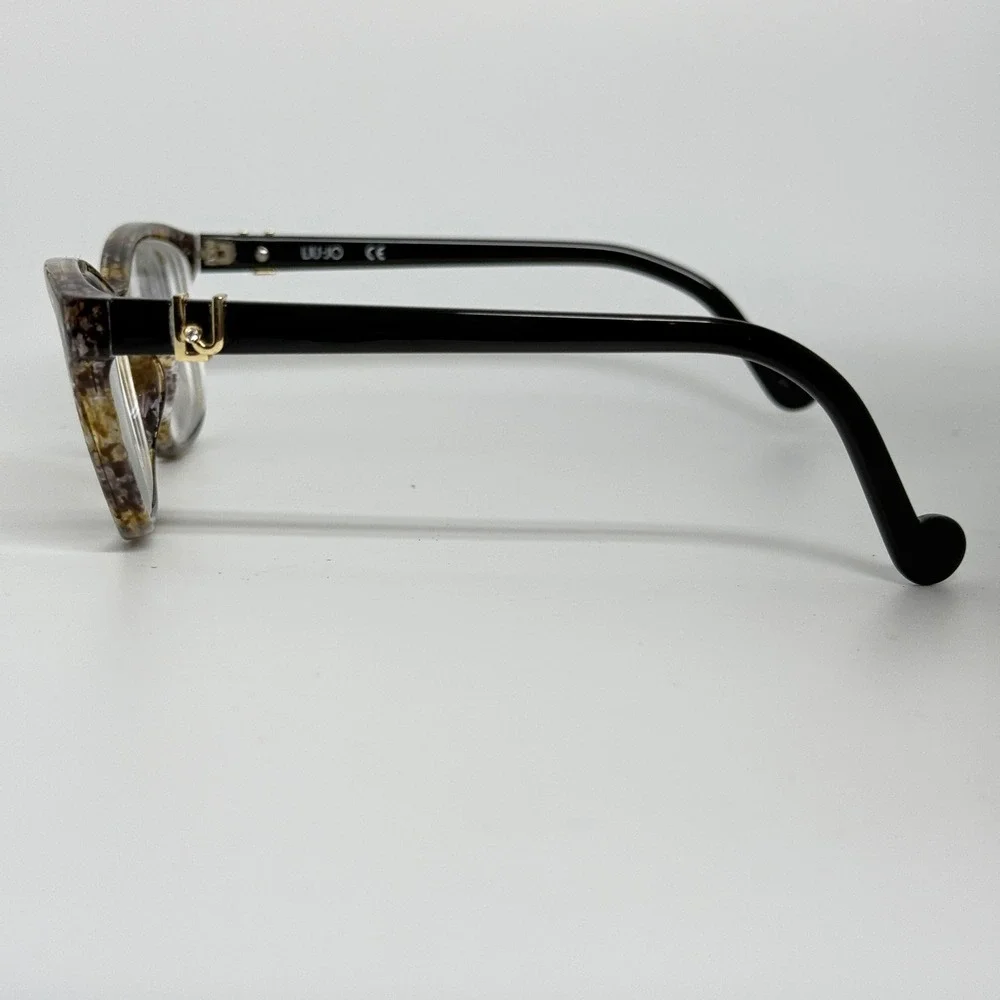 LIU‎ JO LJ2658R Eyeglasses 53 16 135 Tortoise Shell Pattern with Gold Accents